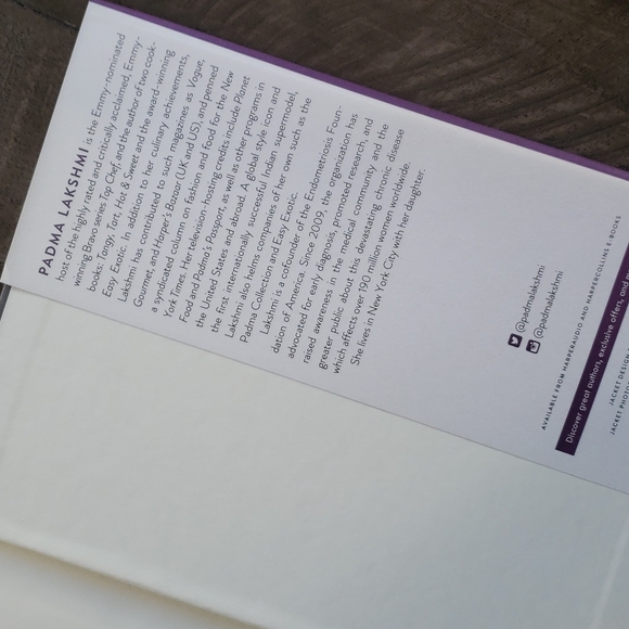 LOVE, LOSS, AND WHAT WE ATE: A MEMOIR by Padma Lakshmi - Picture 3 of 4